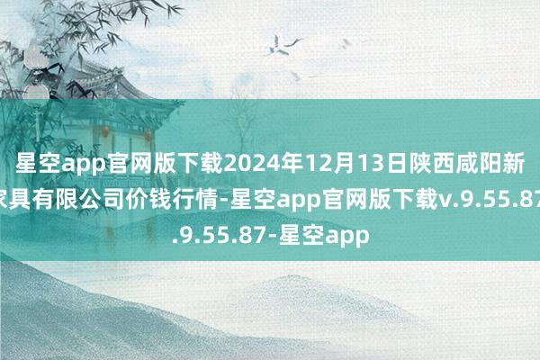 星空app官网版下载2024年12月13日陕西咸阳新阳光农副家具有限公司价钱行情-星空app官网版下载v.9.55.87-星空app