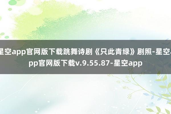 星空app官网版下载跳舞诗剧《只此青绿》剧照-星空app官网版下载v.9.55.87-星空app